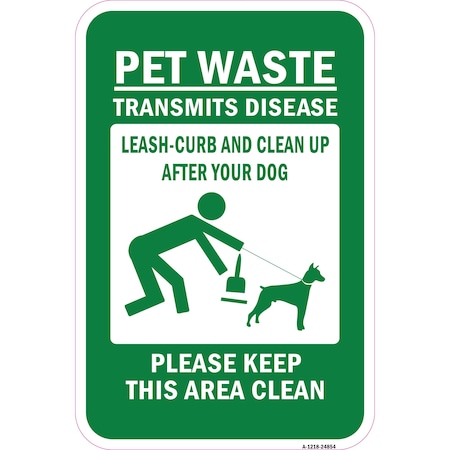 Signmission Safety Sign, 12 in Height, Aluminum, 24854 A-1218-24854